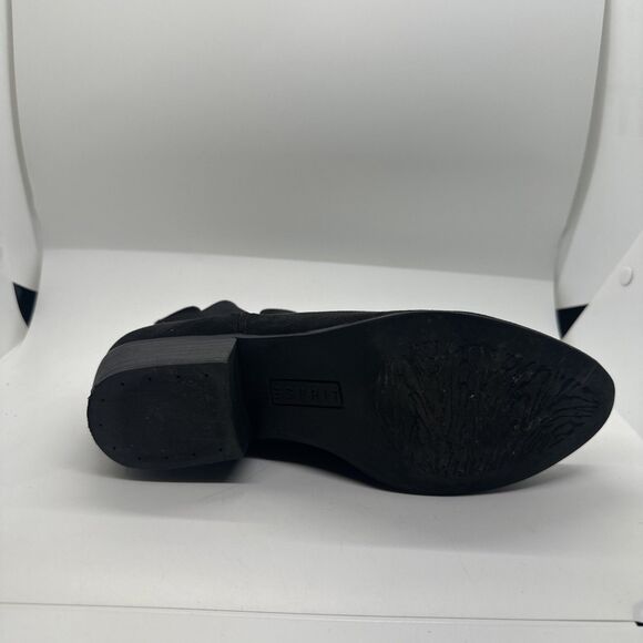 Esprit Tiffany Women  Ankle Boot Bootie Black Size 7.5 M E18TIF01 - Picture 6 of 13